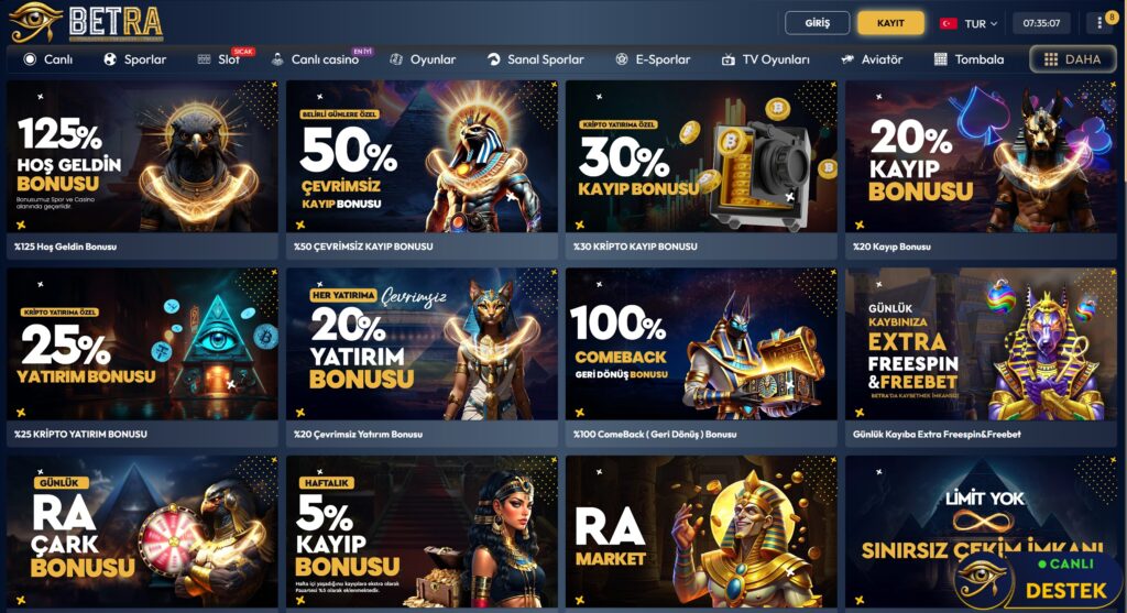 betra bonusları